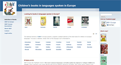 Desktop Screenshot of ibby-europe.org